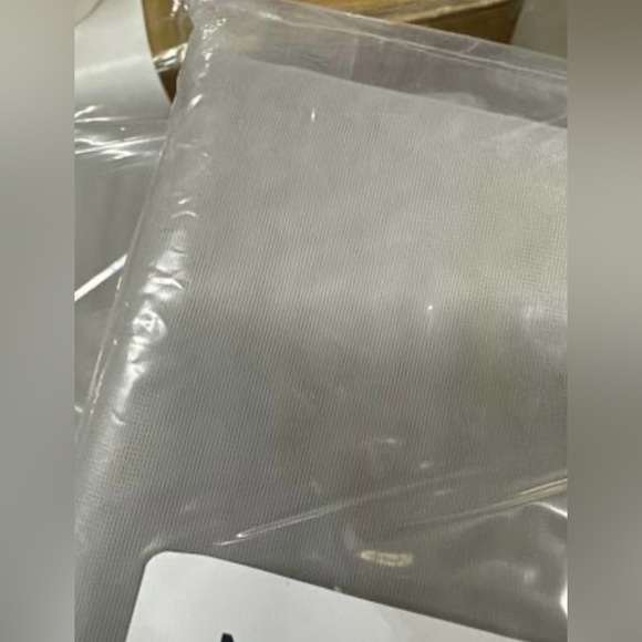 No. 918 Emily Voile Sheer Rod Pocket Curtain Panel; 2 Single Panel 59x63 Silver - Picture 3 of 3